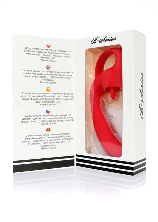 Genopladelig Licking Vibrator USB 10 funktioner