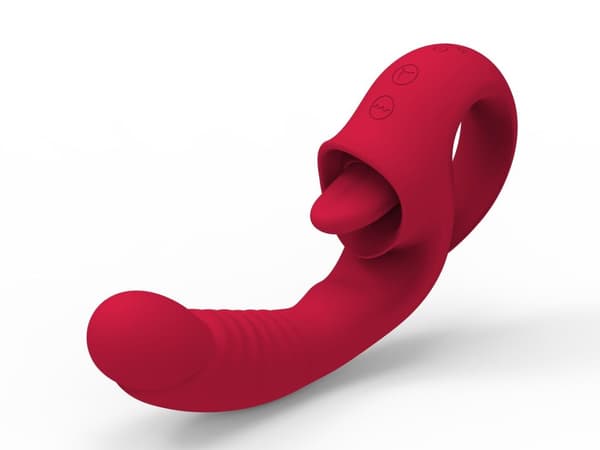 Genopladelig Licking Vibrator USB 10 funktioner