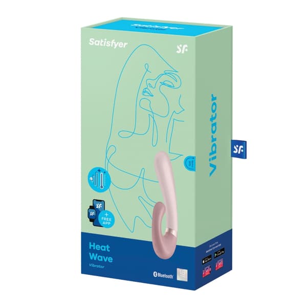 Heat Wave Connect App Vibrator (Mauve)