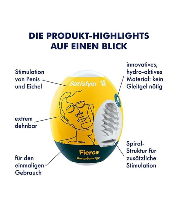 Egg Single Masturbator (Firce)