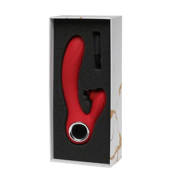 Rouge Velvet G Spot + Licking Vibrator