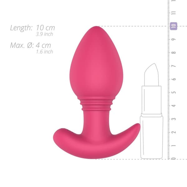 EasyConnect Vibrerende Butt Plug Axel app styret