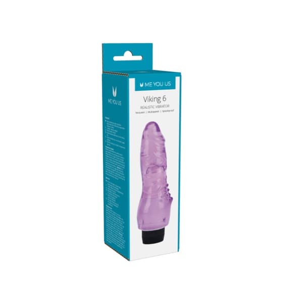 Mig Du Us Viking Realistic Vibrator Lila