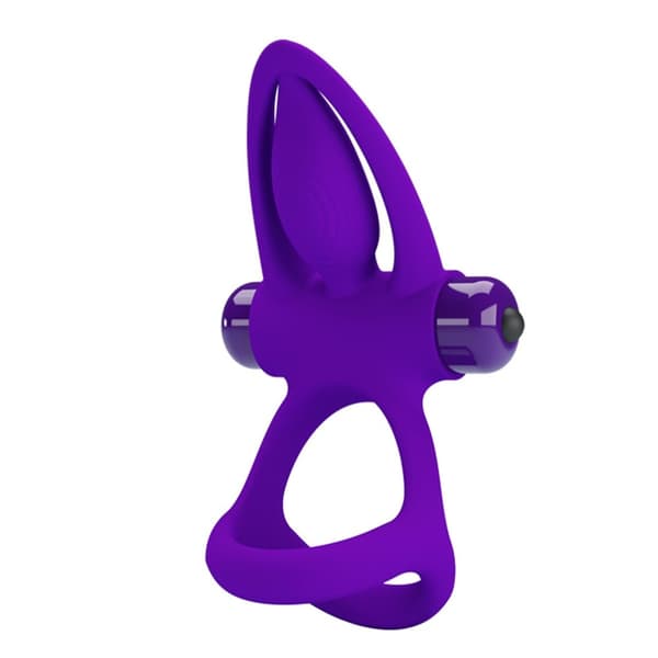 PRETTY LOVE VIBRATION COCK RING, 10 vibrationsfunktioner