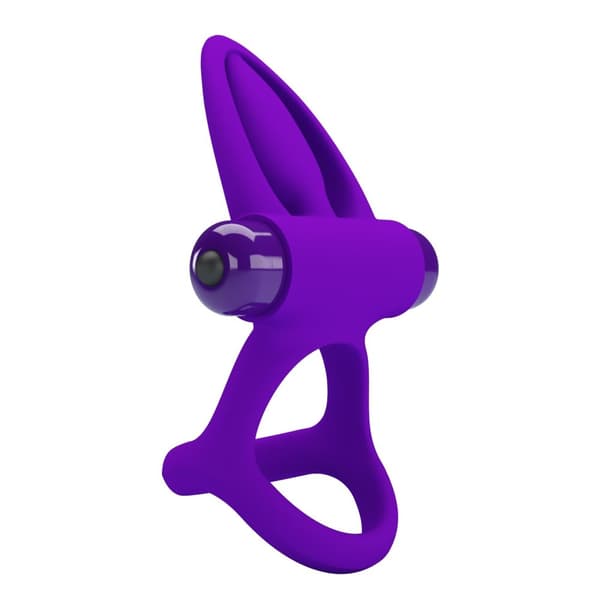 PRETTY LOVE VIBRATION COCK RING, 10 vibrationsfunktioner