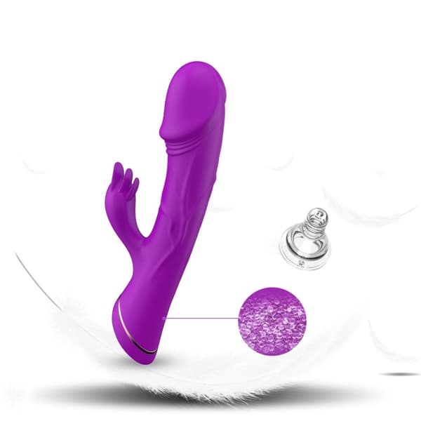 Rubberco Purple, 2* 9 vibrationsfunktioner