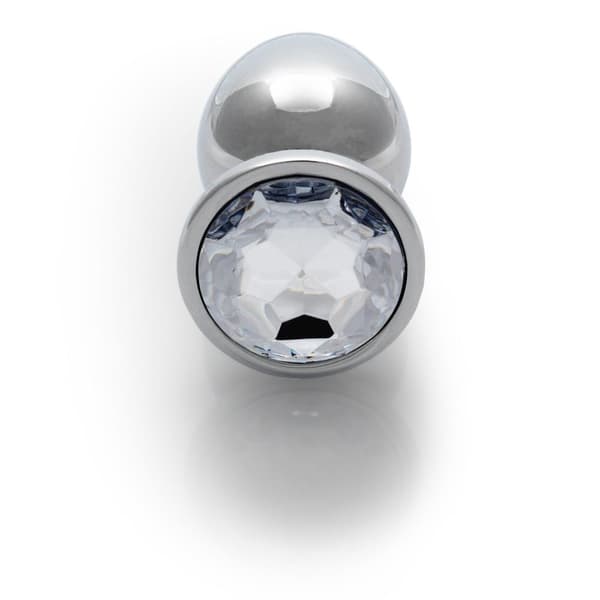 Rund Gem Butt Plug Medium