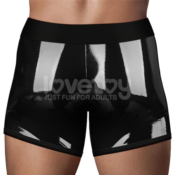 Chic Strap On-shorts (36 39 tums midja) Svart