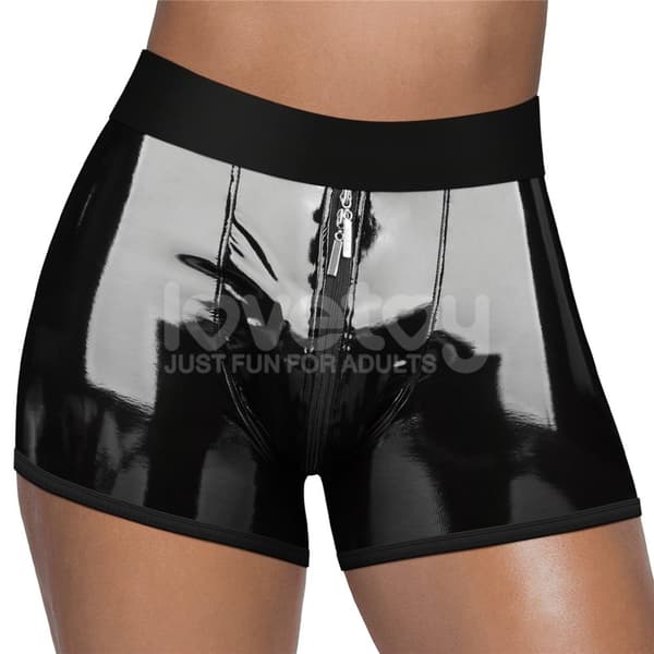 Chic Strap On-shorts (36 39 tums midja) Svart
