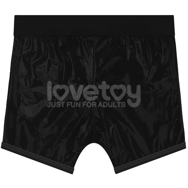 Chic Strap On-shorts (36 39 tums midja) Svart