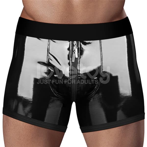 Chic Strap On-shorts (36 39 tums midja) Svart