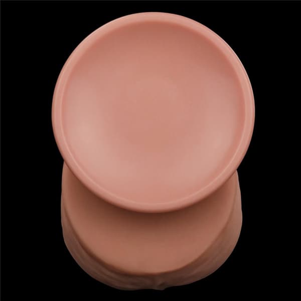 12 King Size Gliding Skin Dual Layer Dong