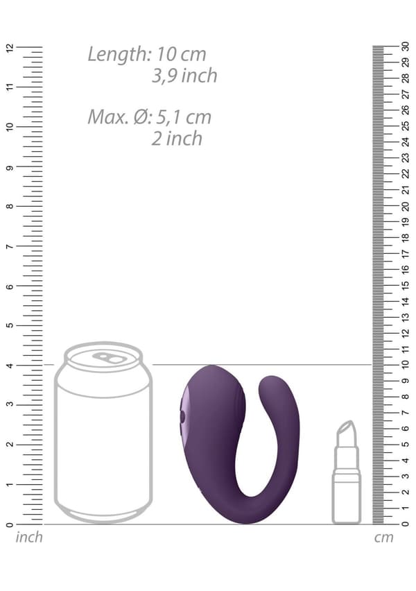 Yoko Triple Action Vibrator -kaksoiskärkiset klitorispulssiaalto