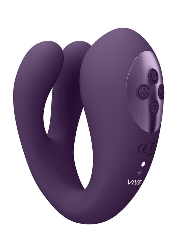 Yoko Triple Action Vibrator -kaksoiskärkiset klitorispulssiaalto