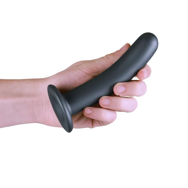 Slät Silikon G Spot Dildo 6/14,5 cm