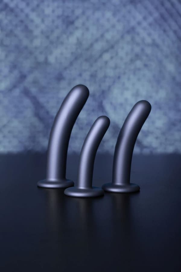 Slät Silikon G Spot Dildo 6/14,5 cm