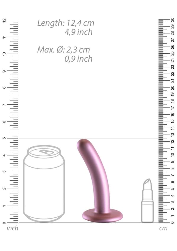 Smooth Silicone G Spot Dildo 5/12 cm