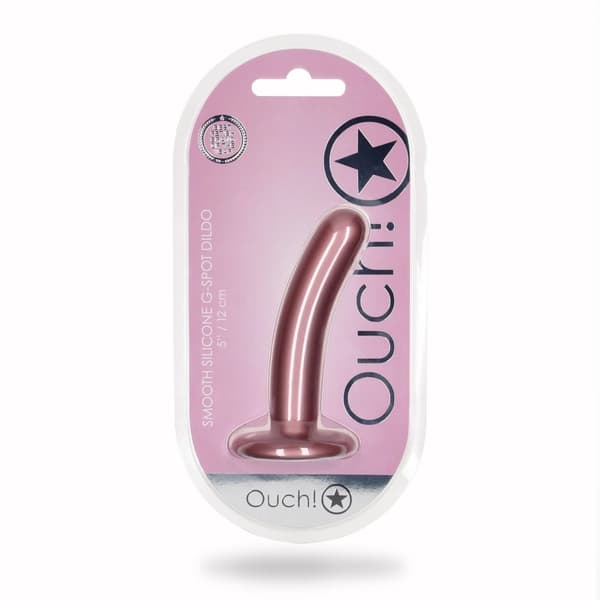 Smooth Silicone G Spot Dildo 5/12 cm