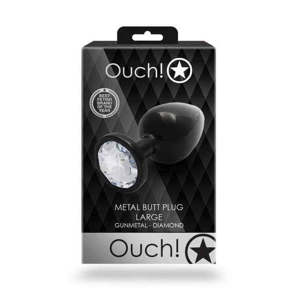 Rund Gem Butt Plug Large