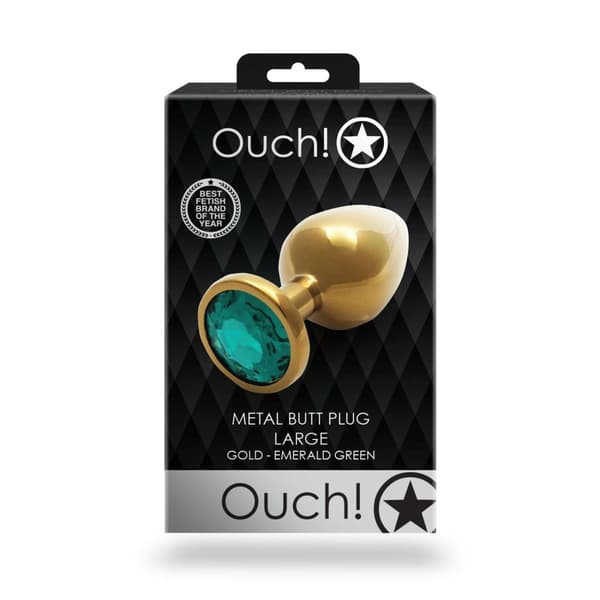 Rund Gem Butt Plug Large