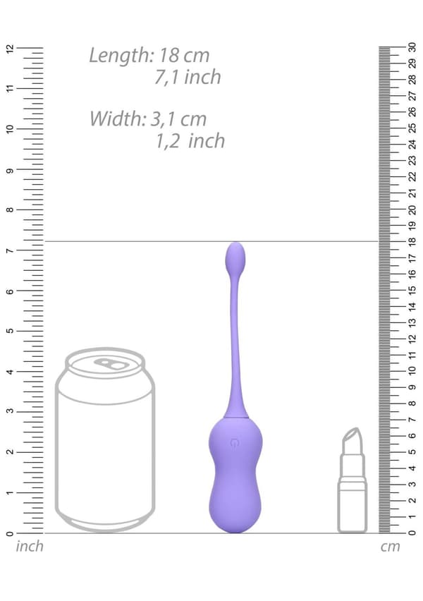 Vibrerande ägg med fjärrkontroll Violet Harmony