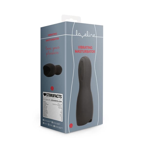 Vibrerende Masturbator Sleeve Licorice Black