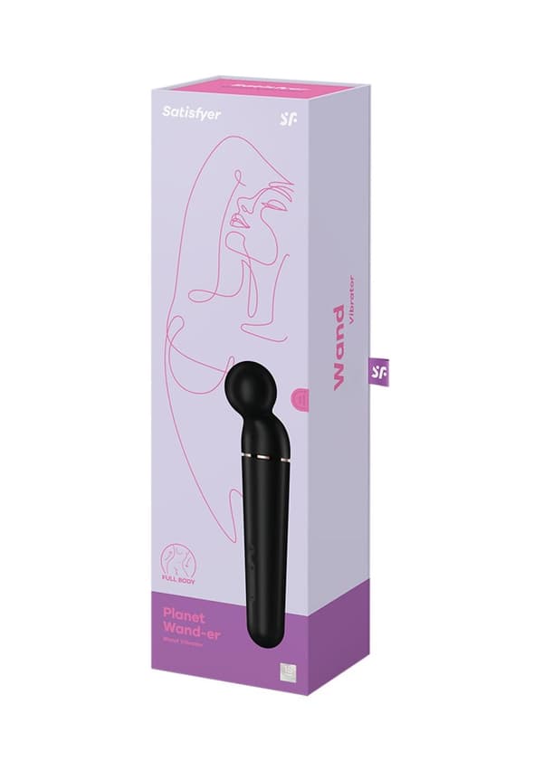 Planet Wand er sort + rosaguld