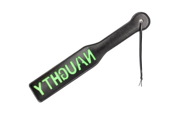 Naughty Paddle Glow in the Dark Black/Neon Green