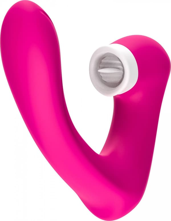 Silikone 2*9 vibrationsfunktionsstimulator Rose Red