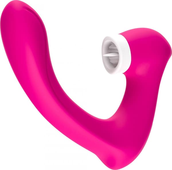 Silikone 2*9 vibrationsfunktionsstimulator Rose Red