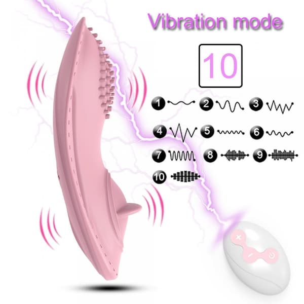 Strap on Vibrator 01 Pink