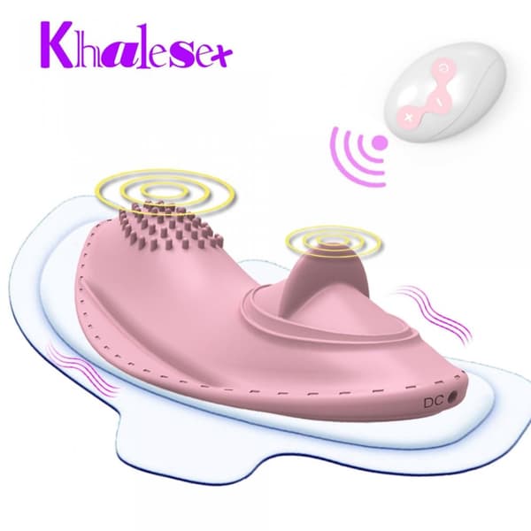 Strap on Vibrator 01 Pink