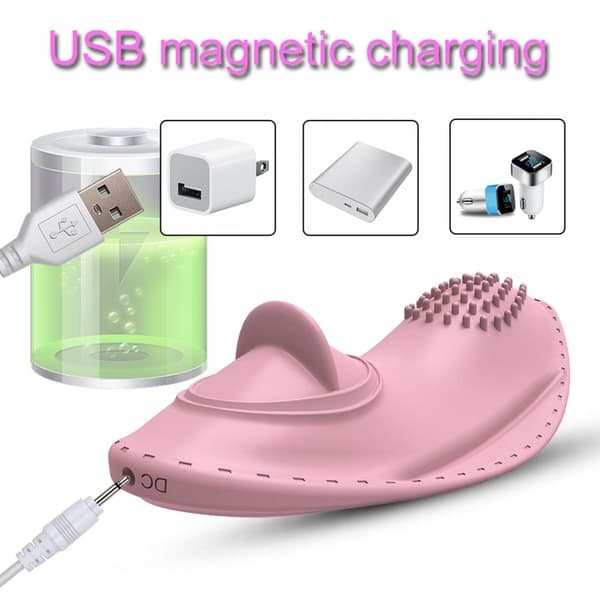 Strap on Vibrator 01 Pink