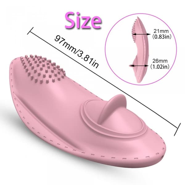 Strap on Vibrator 01 Pink