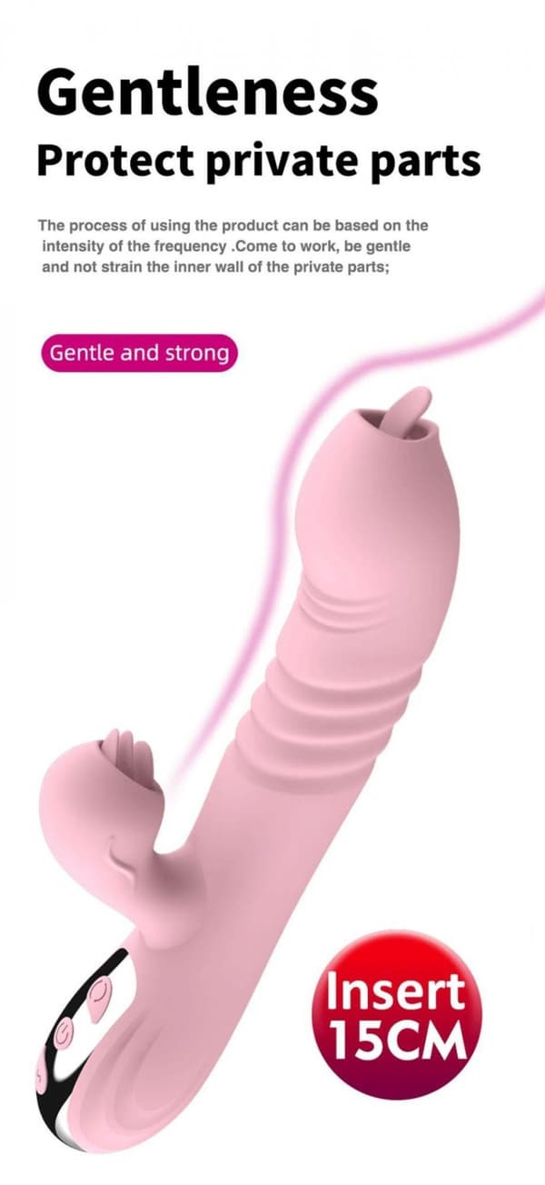 Fairy USB-vibrator 3 funktioner af stød / 20 vibrationer