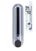 Miniatyrbillede 1 af 8: Strong Bullet Vibrator Sølv/Sort USB 10 Funktion