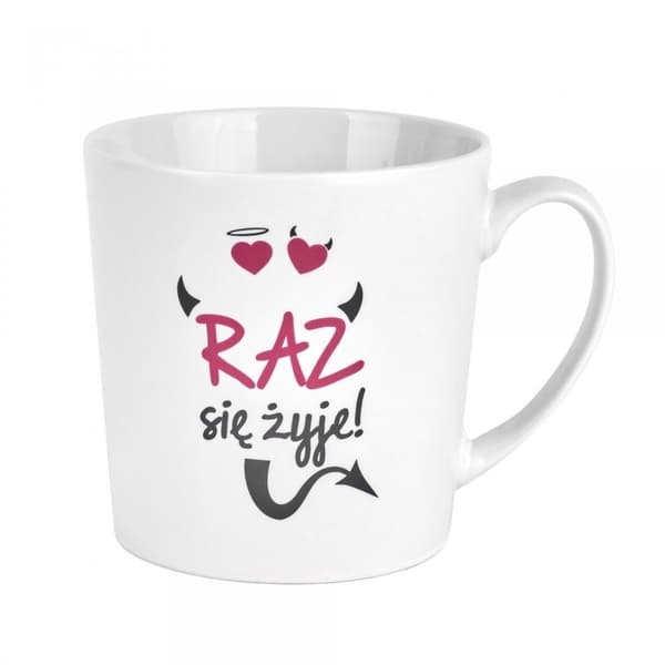 CRAZY GIRL NBC mugg matt 480ml Bra tjejer gå till himlen...