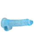 Miniatyrbild 3 av 7: Realistisk dildo med bollar 8/21 cm