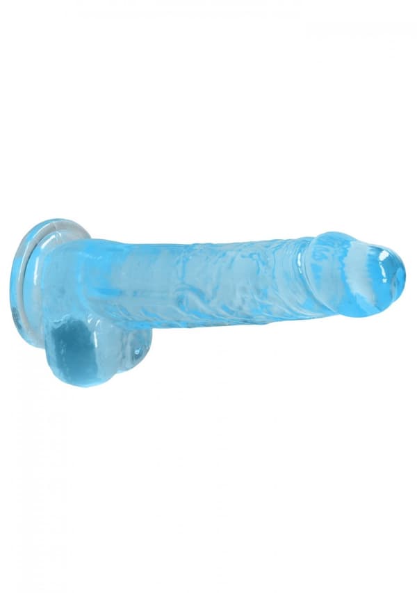 Realistisk dildo med bollar 8/21 cm