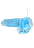 Miniatyrbild 6 av 7: Realistisk dildo med bollar 8/21 cm