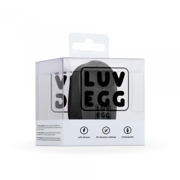 LUV EGG ägg - svart