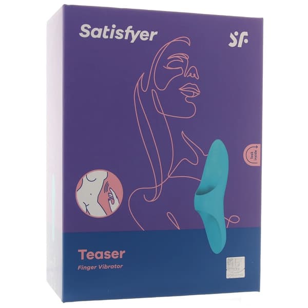 Teaser Finger Vibrator (ljusblå)