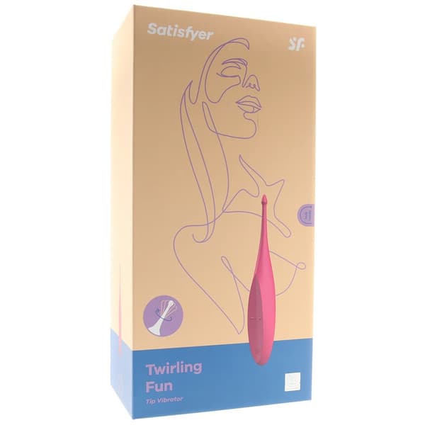 Twirling Fun Trip Vibrator (Magenta)