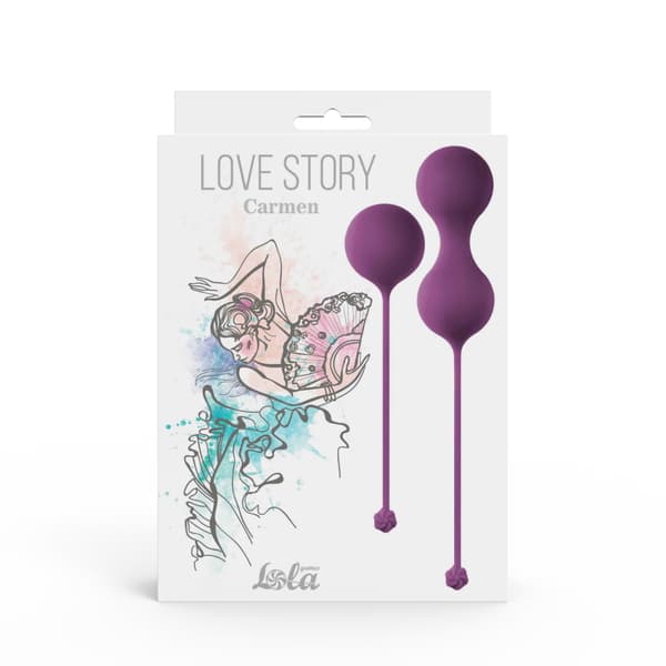 Vaginala bollar som Love Story Carmen Lavender Sunset