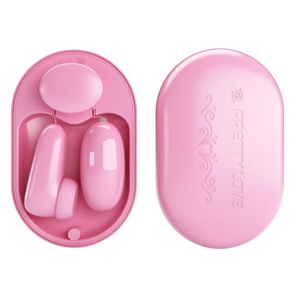 PRETTY LOVE Magic Box Pink, 12 vibrationsfunktioner 7 bankefunktioner