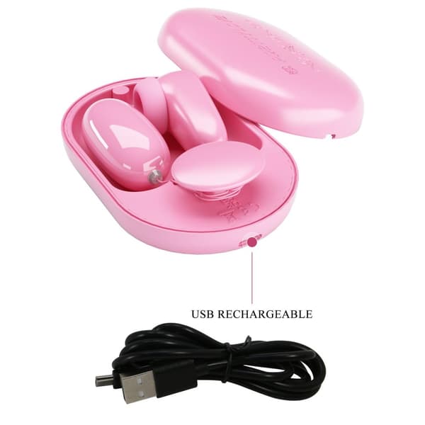 PRETTY LOVE Magic Box Pink, 12 vibrationsfunktioner 7 bankefunktioner