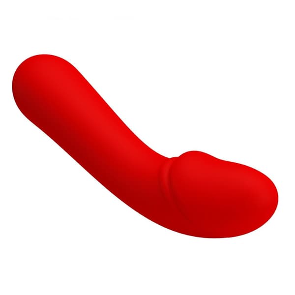PRETTY LOVE Cetus Red, Hukommelsesfunktion 12 vibrationsfunktioner
