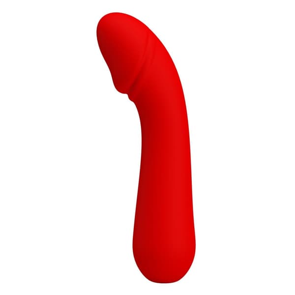 PRETTY LOVE Cetus Red, Hukommelsesfunktion 12 vibrationsfunktioner