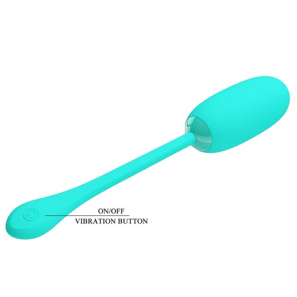 PRETTY LOVE JULIUS EGG Green 12 funktion vibrationer