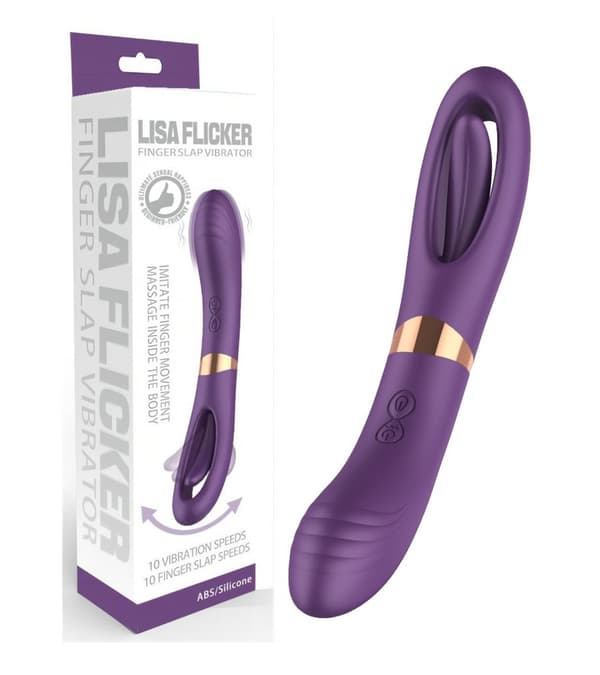 Snärtande dubbel g-punktsvibrator
